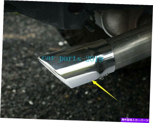N[Jo[ W[vO[JL 2018-20211xAop[GL][Xg}t[`bvGhpCvJo[ 1x Rear Bumper Exhaust Muffler Tip End Pipe Cover For Jeep Wrangler JL 2018-2021