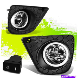 N[Jo[ t@Ng[X^C̃tHOCg+x[Jo[+z_AR[h13-15NyÃXCb` Factory Style Fog Lights+Bezel Covers+Switch for Honda Accord 13-15 Chrome Pair