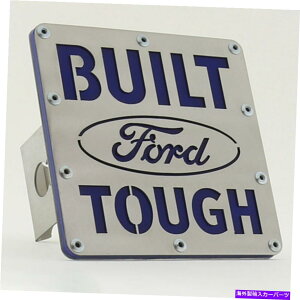 N[Jo[ tH[h̓^tȌqb`Jo[iNj\z܂ Ford Built Tough Tow Hitch Cover (Chrome)