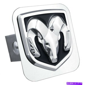 N[Jo[ NXeX|1.25 "g[[qb`Jo[ Ram Chrome Stainless Steel 1.25" Trailer Tow Hitch Cover