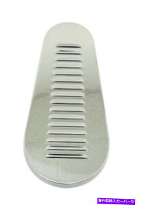 �N���[���J�o�[ Empi 8665�N�������[�o�[�v�[���[�x���g�K�[�h�J�o�[�A���u�o�M�[�ɓK������ EMPI 8665 Chrome Louvered Pulley Belt Guard Cover, Fits Dune Buggy