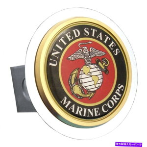 N[Jo[ }lCr[NXeX|1.25 "g[[qb`vOJo[ Marine Navy Chrome Stainless Steel 1.25" Trailer Tow Hitch Plug Cover