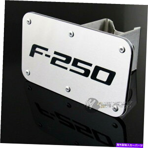 N[Jo[ Ford F250 F-250 ChromeXeX|qb`Jo[2 "g[[V[o[ For Ford F250 F-250 Chrome Stainless Steel Hitch Cover 2" Trailer Tow Receiver