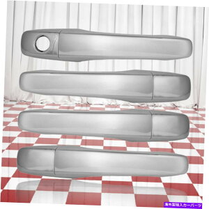 �N���[���J�o�[ 4�̃N�����h�A�n���h���̃Z�b�g�t�B�b�g2007-2012�_�b�W�L�����o�[ Set of Four Chrome Door Handle Covers fit 2007-2012 Dodge Caliber