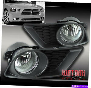 N[Jo[ 11-14p[dop[hCrONtHOCgw/bulb+Jo[+n[lX+XCb` FOR 11-14 CHARGER BUMPER DRIVING CHROME FOG LIGHTS W/BULB+COVER+HARNESS+SWITCH