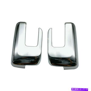 N[Jo[ 1PAIR CHROME SIDE REACE MIRRIRr[~[Jo[LbvtH[hF150 2021-2022ɓKĂ܂ 1pair Chrome Side Rear View Mirror Cover Cap Trim Fit for Ford F150 2021-2022