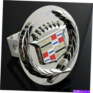 N[Jo[ LfbNNVbNX^C̃Nqb`Jo[vO1.25 "g[[V[o[ Chrome For Cadillac Classic Style Towing Hitch Cover Plug 1.25" Trailer Receiver