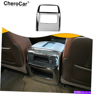 �N���[���J�o�[ 10-17�̃V�{���[�V���o���[�h���A�G�A�R���x���g�A�E�g���b�g�p�l??���g�����J�o�[�N���� For 10-17 Chevy Silverado Rear Air Condition Vent Outlet Panel Trim Cover Chrome�y���s�A���i�z