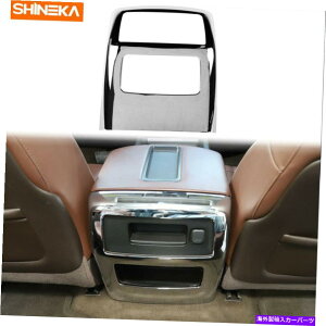 N[Jo[ 2014-18̃V{[Vo[hGMCAGARfBgi[xggJo[t[N For 2014-18 Chevy Silverado GMC Rear Air Conditoner Vent Trim Cover Frame Chrome