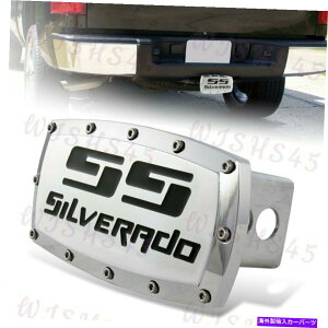 N[Jo[ Chromeqb`Jo[vO2 "V{[SSVo[h̃g[[V[o[ Chrome Hitch Cover Plug 2" Trailer Tow Receiver For CHEVROLET SS SILVERADO NEW