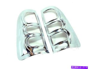 N[Jo[ g^nCbNXMK6r[SsbNAbv2005-2011̃Ne[CgJo[g̎gp CHROME TAIL LIGHT COVER TRIM USE FOR TOYOTA HILUX MK6 VIGO PICKUP 2005 - 2011
