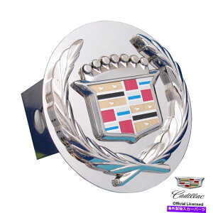 N[Jo[ au-Tomotive Gold ChromeSTOWqb`Jo[vOpLfbN Au-tomotive Gold Chrome Logo Tow Hitch Cover Plug for Cadillac