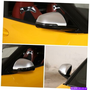 �N���[���J�o�[ �g���^�X�v��2019-2021�T�C�h�~���[�J�o�[�L���b�v����2PC��ABS�N���� ABS Chrome For Toyota Supra 2019-2021 Side Mirror Cover Cap Replacement 2PCS�y���s�A���i�z