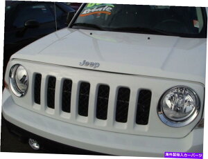 �N���[���J�o�[ 2011?14�W�[�v�p�g���I�b�g�N�����w�b�h�����v����2PCS/�Z�b�g 2011~14 Jeep Patriot Chrome head lamp rim 2pcs/set�y���s�A���i�z
