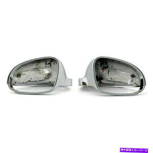 �N���[���J�o�[ �o�b�N�~���[�J�o�[2007-2010 VW Jetta Mk5 Passat B6 Tr Rearview Mirror Covers Cap Chrome Fit For 2007-2010 VW Jetta MK5 Passat B6 TR�y���s�A���i�z