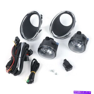 N[Jo[ 2*Y[OX|[cp̃XCb`Jo[LbgttgtHOvop[Cg17-18 2* Front Fog Lamp Bumper Lights w/ Switch Cover Kit For Nissan Rogue Sport 17-18