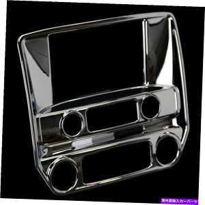 N[Jo[ 1x Chrome Center ConsoleirQ[VplJo[Chevy Gmc Sierrap̃gx[ 1x Chrome Center Console Navigation Panel Cover Trim Bezel for Chevy GMC Sierra