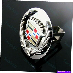 N[Jo[ LfbNNVbNX^C̃Nqb`Jo[vO1.25 "g[[V[o[ Chrome For Cadillac Classic Style Towing Hitch Cover Plug 1.25" Trailer Receiver