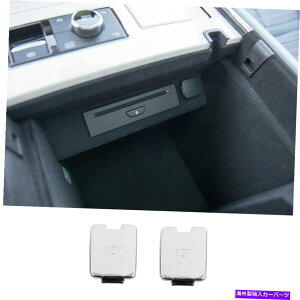 �N���[���J�o�[ �����J�[���i�r�Q�[�^�[2018-2021�N�����X�`�[���X�g���[�W�{�b�N�X���g�����NUSB�J�o�[�g���� For Lincoln Navigator 2018-2021 Chrome Steel Storage Box&Trunk USB Cover Trim�y���s�A���i�z