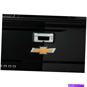 N[Jo[ 2014 GMC Sierra LD w/obNAbvJPutco ChromeABSe[Q[gnhJo[ Putco Chrome ABS Tailgate Handle Cover for 2014 GMC Sierra LD w/Backup Camera