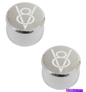 N[Jo[ A~jEu[U[Yv8SJX^[U[Gb`O1 "lbNvbVCX^C Aluminum Breathers V8 Logo Custom Laser Etched 1" Neck Push In Style