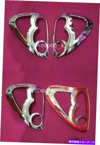 N[Jo[ Mitsubishi L200 Triton Pickup 2005-2014̃Ne[CgJo[g̎gp CHROME TAIL LIGHTS COVER TRIM USE FOR MITSUBISHI L200 TRITON PICKUP 2005 - 2014