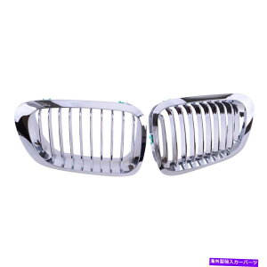 N[Jo[ Nt[htOOtgJo[BMW 3 E46 PRE-LCI 2hA99-2002 Chrome Hood Kidney Grille Grill Front Cover BMW 3 E46 Pre-LCI 2-Door 99-2002