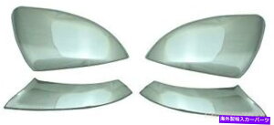 N[Jo[ VWStMK7 VII GTI 2014-2017tHNX[QAbp[+ႢN~[Jo[Lbv Chrome Mirror Cover Cap for VW Golf MK7 VII GTI 2014-2017 Volkswagen Upper+Lower