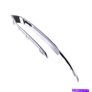 �N���[���J�o�[ BMW 5�V���[�YF11 2014-16�ɍ��̃N�����t�H�O���C�g�����v�J�o�[�g�����t�B�b�g Car Left Chrome Fog Light Lamp Cover Trim Fit for BMW 5 Series F10 F11 2014-16�y���s�A���i�z