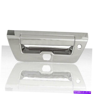 �N���[���J�o�[ 2PC���o�[�݂̂̃e�[���Q�[�g�n���h���J�o�[2015-2017 Ford F-150-Chrome W/Cutout 2pc Lever Only Tailgate Handle Cover for 2015-2017 Ford F-150 - Chrome w/Cutout�y���s�A���i�z