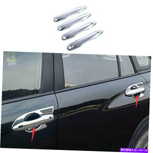 �N���[���J�o�[ �g���^�J���[���N���XDX 2022-2023�N�����O���̃h�A�n���h���J�o�[�g����4PCS For Toyota Corolla Cross DX 2022-2023 Chrome Outside Door Handle Cover Trim 4PCS�y���s�A���i�z