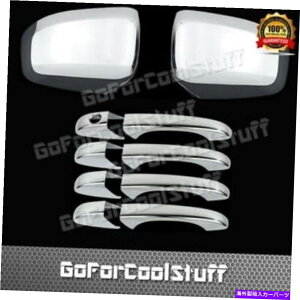 N[Jo[ Jeep Grand Cherokee 11-16 Chrome MirrorJo[ASKHthAnhJo[̃Jo[ For Jeep Grand Cherokee 11-16 Chrome Mirror Cover, Door Handle Cover W/O Skh