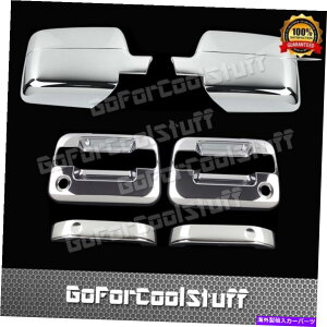 �N���[���J�o�[ Ford F-150 XLT/FX4 04 05 06 07 08 2 PK�~���[�N�����J�o�[�t���h�A�n���h�� For Ford F-150 Xlt/Fx4 04 05 06 07 08 2 Door Handle With Pk Mirror Chrome Cover�y���s�A���i�z