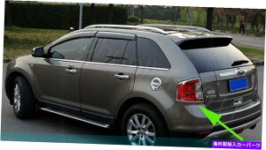 �N���[���J�o�[ 2009-2014�t�H�[�h�G�b�WABS�̃N�������A�e�[�����C�g�����v�J�o�[�g���� Chrome Rear Tail Light Lamp Cover Trim for 2009-2014 Ford Edge ABS�y���s�A���i�z