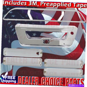 N[Jo[ 2015-2017 Ford F150 Chrome Door Handle̓X}[g+3rd Brakelight+Tailgate RJo[Ă܂ 2015-2017 FORD F150 CHROME Door Handle Covers No smart+3rd BrakeLight+Tailgate R