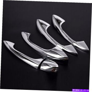 �N���[���J�o�[ 4PCS�h�A�n���h���J�o�[�~���[���b�L�N�����V���o�[�v���X�`�b�N�t�B�b�g16-20 X253 GLC300 4pcs Door Handle Cover Mirror Plated Chrome Silver Plastic Fit 16-20 X253 GLC300�y���s�A���i�z