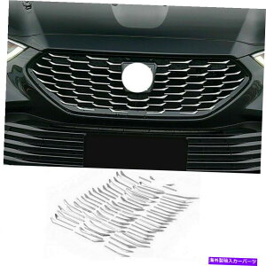 N[Jo[ g^nC_[XSE 2020-2022tgop[OOJo[fJ[gp For Toyota Highlander XSE 2020-2022 Front Bumper Grille Grill Cover Decal Trim