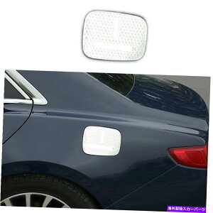 N[Jo[ NX`[GNXeAR^NLbvJo[J[R`l^2017-2021̃g Chrome Steel Exterior Fuel Tank Cap Cover Trim For Lincoln Continental 2017-2021