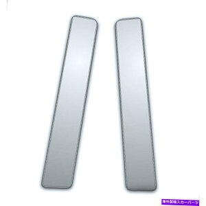 N[Jo[ 2008-2015 Scion TC2PC Chrome PillarTChJo[ 2Pc Chrome Pillar Side Covers for 2008-2015 Scion tC