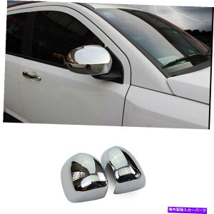 N[Jo[ W[vRpX2008-2016GNXeAobN~[Jo[g2xɃtBbgNABS Chrome ABS Fit For Jeep Compass 2008-2016 Exterior Rearview Mirror Cover Trim 2X