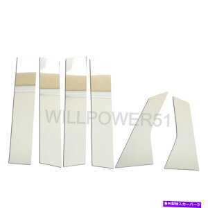 �N���[���J�o�[ 6PCS�N�����V���o�[���b�L�����p�l���v���X�`�b�N�J�o�[18-22�A�R�[�h�ɓK������ 6pcs Chrome Silver Plating Window Pillar Panel Plastic Covers Fits 18-22 Accord�y���s�A���i�z
