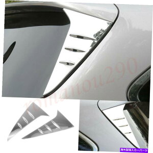 N[Jo[ g^VGi2021-2022 ABSN[AEBhEgCAOWJo[g2PCS For Toyota Sienna 2021-2022 ABS Chrome Rear Window Triangle Lid Cover Trim 2PCS