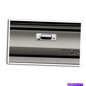 N[Jo[ v~AFXNX[Xe[Q[gnhJo[tJ14-15g^ch Premium FX Chrome Smooth Tailgate Handle Cover w/Camera for 14-15 Toyota Tundra