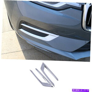 N[Jo[ {{XC60 2018 2019 2020 2020 2021NtgtHOCgvJo[g2PCS For Volvo XC60 2018 2019 2020 2021 Chrome Front Fog Light Lamp Cover Trim 2pcs