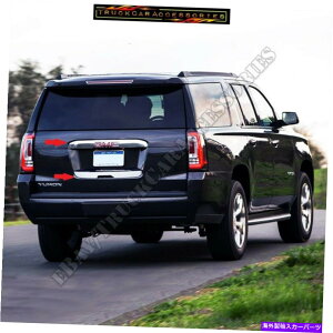 �N���[���J�o�[ GMC�p���[�R��+XL 2015 16 2017 Chrome Tailgate Liftgate�J�o�[���S��+��2p For GMC YUKON+XL 2015 16 2017 Chrome Tailgate Liftgate Cover Logo Upper+Lower 2p�y���s�A���i�z
