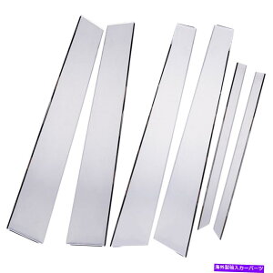 N[Jo[ 6XeXNEBhEhA|XggZbgz_AR[h2003-07 6 Stainless Chrome Window Door Pillar Post Trim Set fit for Honda Accord 2003-07