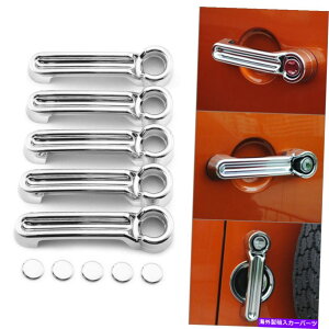 N[Jo[ W[vO[JK 07-17 4DR ABS̃GNXeAhAnhƃe[Q[gJo[g Exterior Door Handle & Tailgate Cover Trim For JEEP Wrangler JK 07-17 4Dr ABS