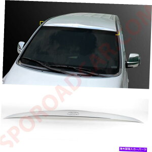 �N���[���J�o�[ �q�����_�C2008-2015�O�����h�X�^���b�N�XK-270�̃N�����t�����g�X�|�C���[�J�o�[���[���f�B���O Chrome Front Spoiler Cover Molding for Hyundai 2008-2015 Grand Starex K-270�y���s�A���i�z