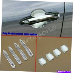 N[Jo[ g^J[NX2022-2023ANZT[̃NhAnh{EJo[g Chrome Door Handle Bowl Cover Trims For Toyota Corolla Cross 2022-2023 Accessory