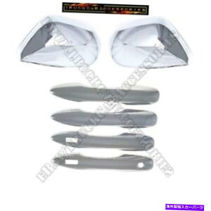 N[Jo[ 2018N19 20 21g^vEXNgbv~[Jo[+X}[gL[thAnh For 2018 19 20 21 Toyota Prius Chrome top Mirror Cover+DOOR HANDLE W/ SMART KEY